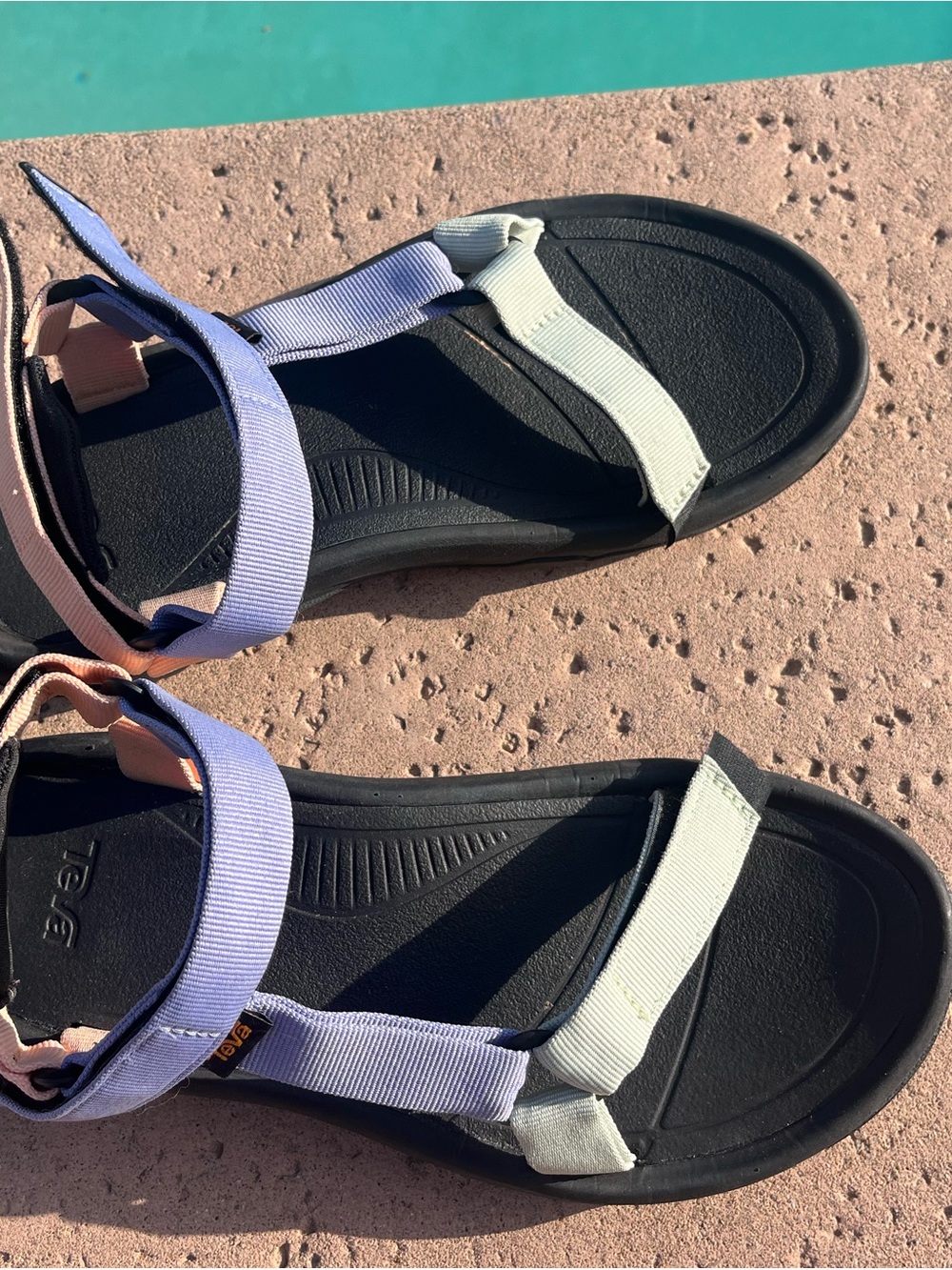 Teva Hurricane XLT Sport Sandals in Sherbert multicolor - Picture 4 of 6